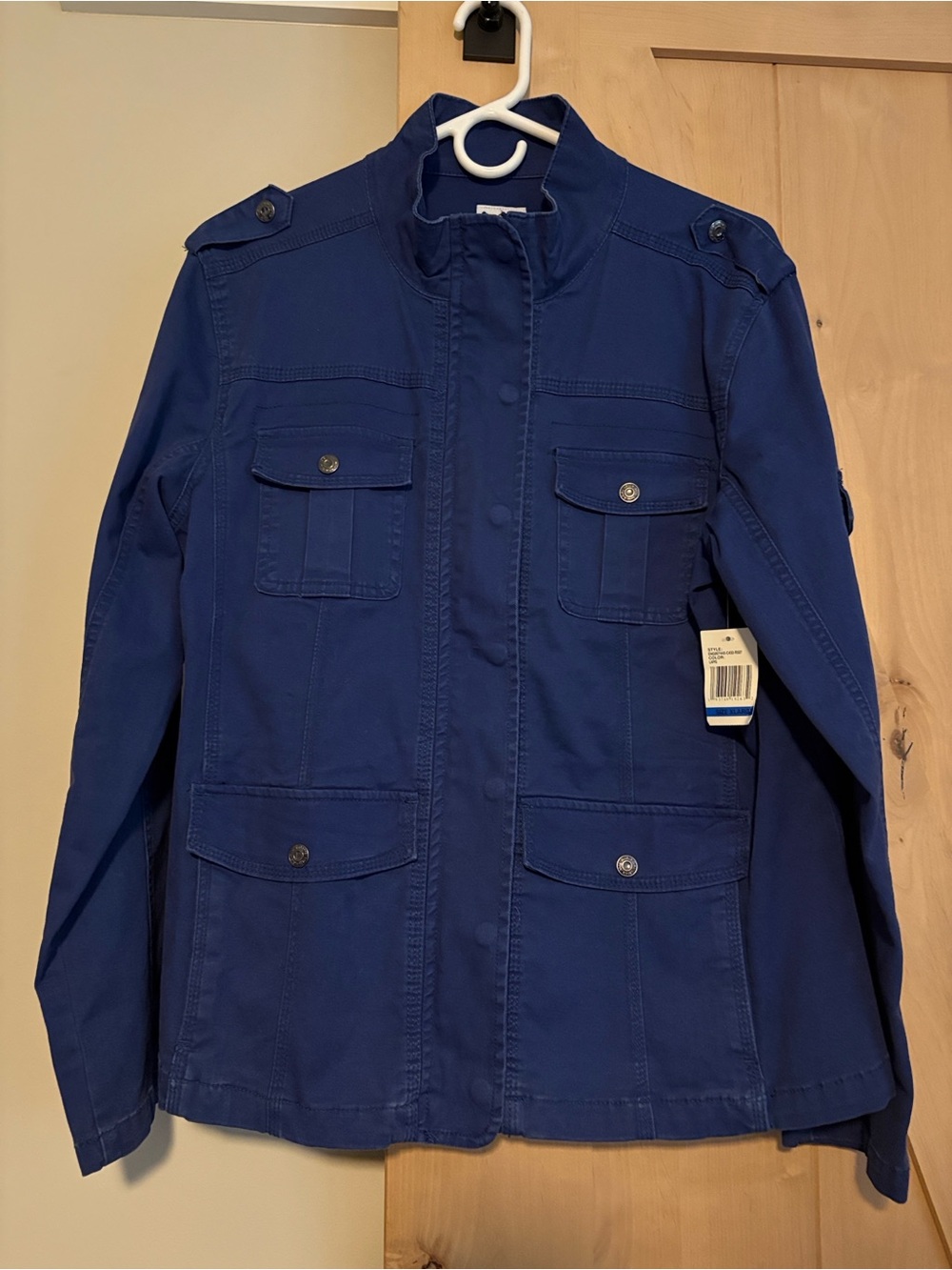 Womens Field Jacket in Navy Blue